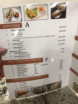 Menu photo 3 King Pho Grand Forks, ND