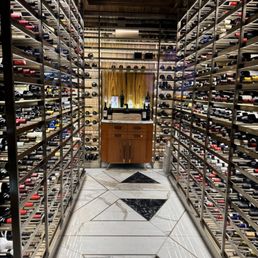Super cool wine room Super cool wine room