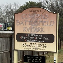 Cowpens Battlefield RV Park - Cowpens RV Park