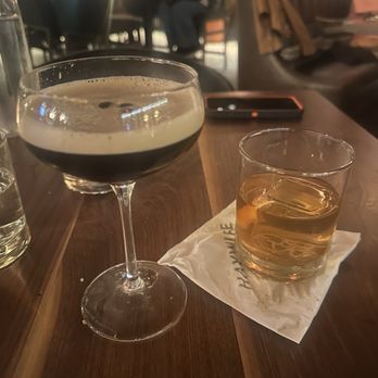 Haywire - Espresso Martini and Caramel Rye Old Fashioned - New American Near Me - Austin, Texas Haywire - Espresso Martini and Caramel Rye Old Fashioned - New American Near Me - Austin, Texas