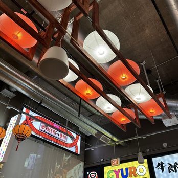 Gyuro Ramen - cute vibe and interior, like eating on the streets - Ramen Near Me - Chicago, Illinois