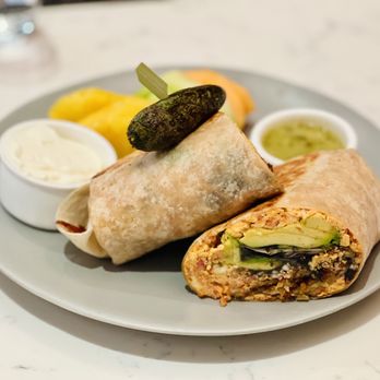 Tangerine Room - Breakfast Burrito - New American Near Me - Anaheim, California Tangerine Room - Breakfast Burrito - New American Near Me - Anaheim, California