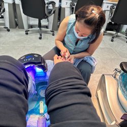 Nail Glamour - Gel toes