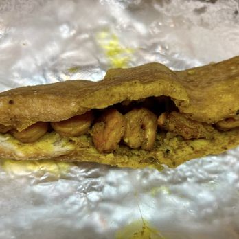 Trinidad Golden Place - Aloo potato pie with shrimps - Chinese Near Me - Brooklyn, New York