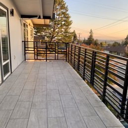 New balcony rail New balcony rail