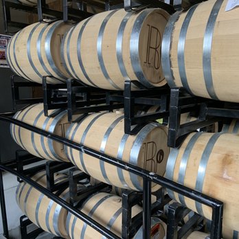 R6 Distillery - Barrels of R6 whiskey - Distilleries Near Me - El Segundo, California
