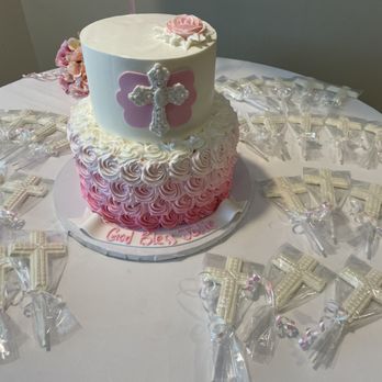 David's Custom Cakes - Jolie's communion - Custom Cakes Near Me - North Haledon, New Jersey