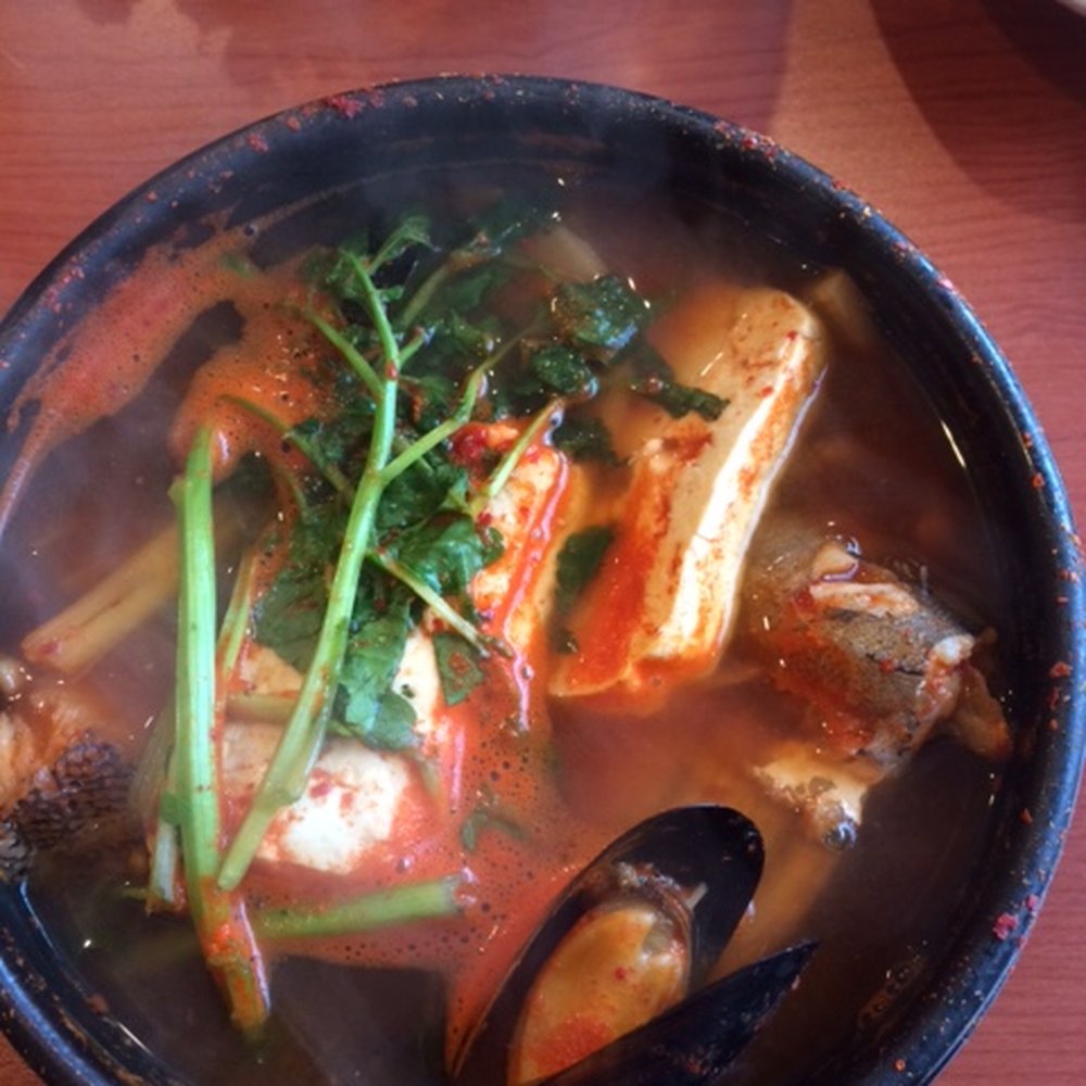 Korea Garden - Hot and spicy seafood soup - Korean Near Me - Blue Bell, Pennsylvania