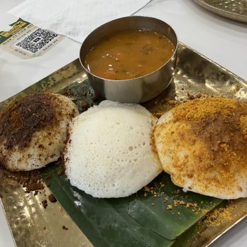 Simply South - Idli trio - Vegetarian Near Me - Irving, Texas Simply South - Idli trio - Vegetarian Near Me - Irving, Texas