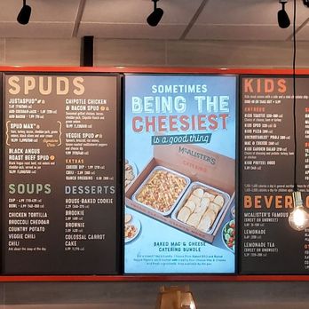 McAlister's Deli - Menu board 2 - Sandwiches Near Me - Port Charlotte, Florida McAlister's Deli - Menu board 2 - Sandwiches Near Me - Port Charlotte, Florida