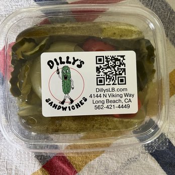 Dilly's Sandwiches - Pickle party pack - Sandwiches Near Me - Long Beach, California Dilly's Sandwiches - Pickle party pack - Sandwiches Near Me - Long Beach, California