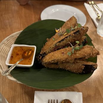 Oraan Thai Eatery - Makuer Tod (crispy fried eggplant appetizer) - Thai Near Me - San Francisco, California Oraan Thai Eatery - Makuer Tod (crispy fried eggplant appetizer) - Thai Near Me - San Francisco, California