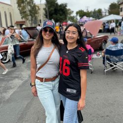 Tustin Street Fair and Chili Cook-Off - With the kid