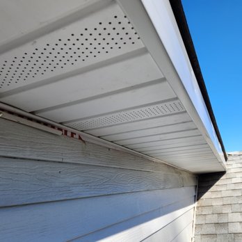 ELG Gutter Cleaning - Soffit Fixed, Fascia Cap Installed - Gutter Services Near Me ELG Gutter Cleaning - Soffit Fixed, Fascia Cap Installed - Gutter Services Near Me