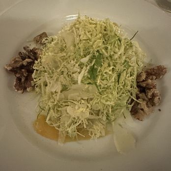 The Frisky Oyster - Brussels salad - New American Near Me - Greenport, New York