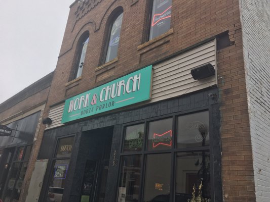 Work and Church Booze Parlor