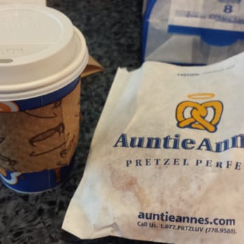 Auntie Anne's - Breakfast sandwich & coffee........ - Pretzels Near Me - Las Vegas, Nevada