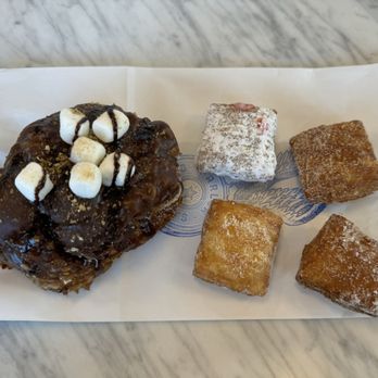 Parlor Doughnuts - Left: Campfire, Right: Minis - Coffee & Tea Near Me - Gulf Shores, Alabama Parlor Doughnuts - Left: Campfire, Right: Minis - Coffee & Tea Near Me - Gulf Shores, Alabama