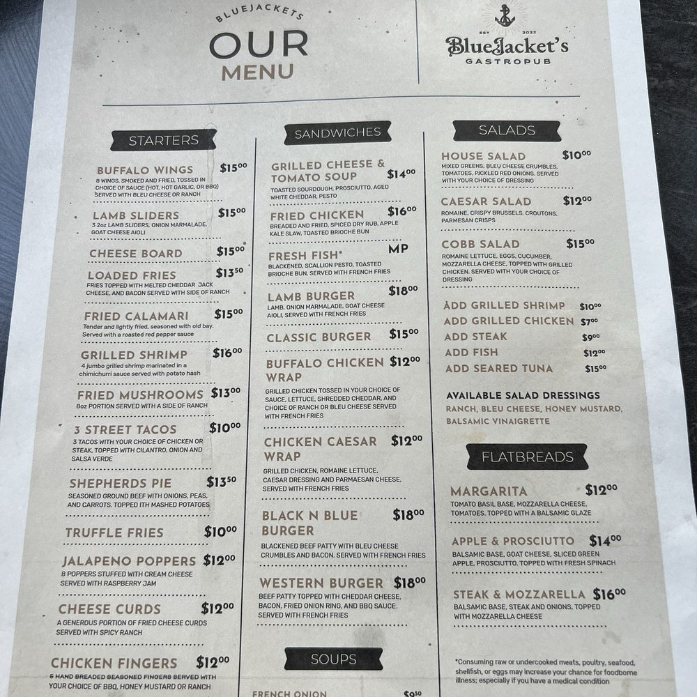 Blue Jackets Gastropub - Wine Bars Near Me - Orlando, Florida