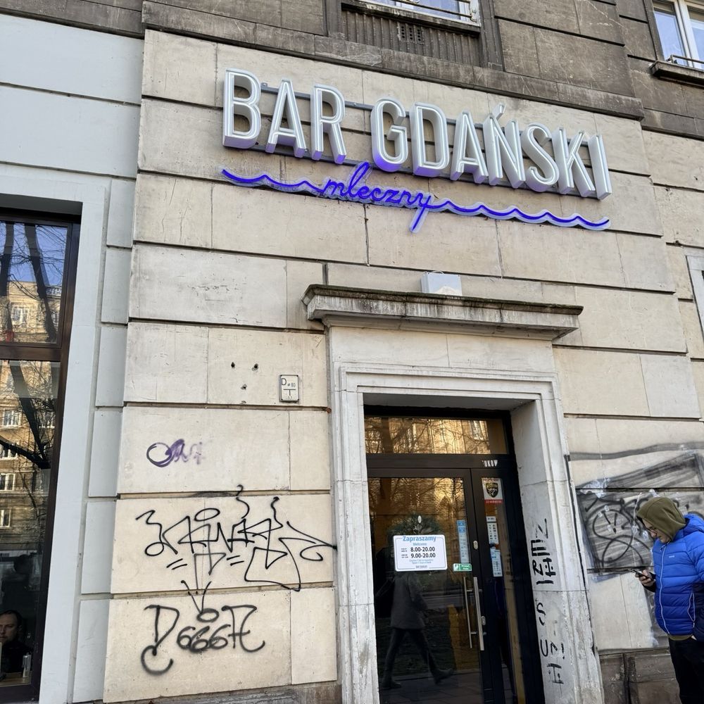 Bar Gdański - Entrance - Milk Bars Near Me - Warsaw, MZ