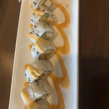 Misohappy - Mexican roll- tempura shrimp, avocado, spicy mayo - Sushi Bars Near Me - Key West, Florida