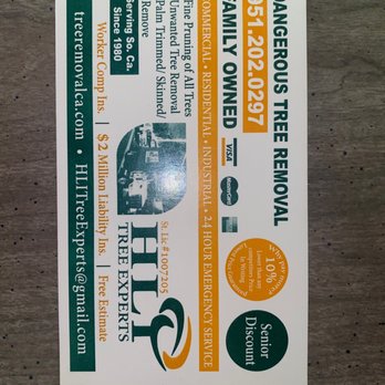 HLI Tree Experts - Card advertises free estimates and 10% lower than any other price. - Tree Services Near Me HLI Tree Experts - Card advertises free estimates and 10% lower than any other price. - Tree Services Near Me