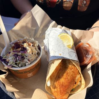 Harbor Fish Cafe - The Carlsbad Fish Taco - Seafood Near Me - Carlsbad, California