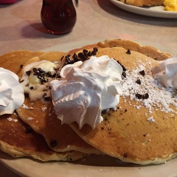 Strawberry Fields Restaurant - Chocolate chip pancakes - Diners Near Me - Chesterfield, Michigan