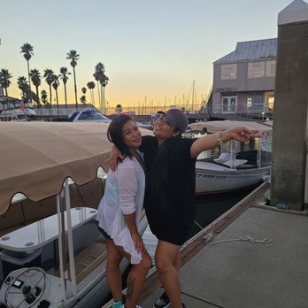 Bae Boats - Bae boat and a sunset - Boat Charters Near Me - Alameda, California