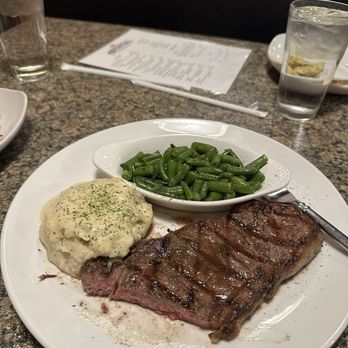 Maverick’s Steakhouse - 12KC Strip. Asked for medium. Pretty rare for medium. Beans look old. Wrinkled - Steakhouses Near Me - Concordia, Kansas Maverick’s Steakhouse - 12KC Strip. Asked for medium. Pretty rare for medium. Beans look old. Wrinkled - Steakhouses Near Me - Concordia, Kansas