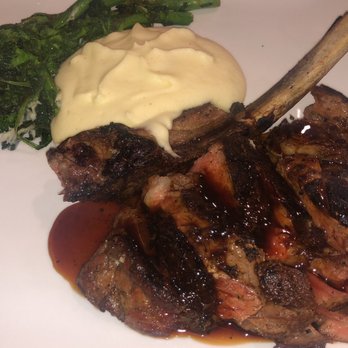 B2 Bistro + Bar - Veal chop! Ton of flavor and the whipped potatoes were so smooth and creamy! - Cocktail Bars Near Me - West Reading, Pennsylvania