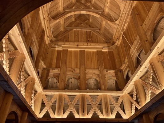 Fantoft Stave Church by null