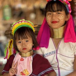 Nancy Thomas Travel - Karen Tribe girls of northern Thailand