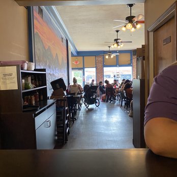 Ruby Street Grille - a man sitting at a table - American Near Me - Tavares, Florida