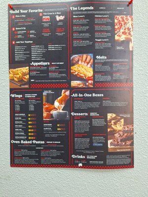 Menu photo 1 Pizza Hut Bullhead City, AZ Menu photo 1 Pizza Hut Bullhead City, AZ