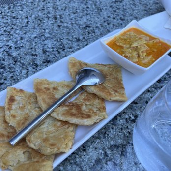 My Burma - Platha & Coconut Chicken Curry Dip - Burmese Near Me - Davis, California My Burma - Platha & Coconut Chicken Curry Dip - Burmese Near Me - Davis, California