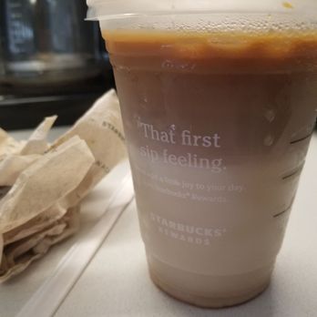 Starbucks - Iced Caramel Macchiato - Coffee & Tea Near Me - Montgomery, Alabama Starbucks - Iced Caramel Macchiato - Coffee & Tea Near Me - Montgomery, Alabama
