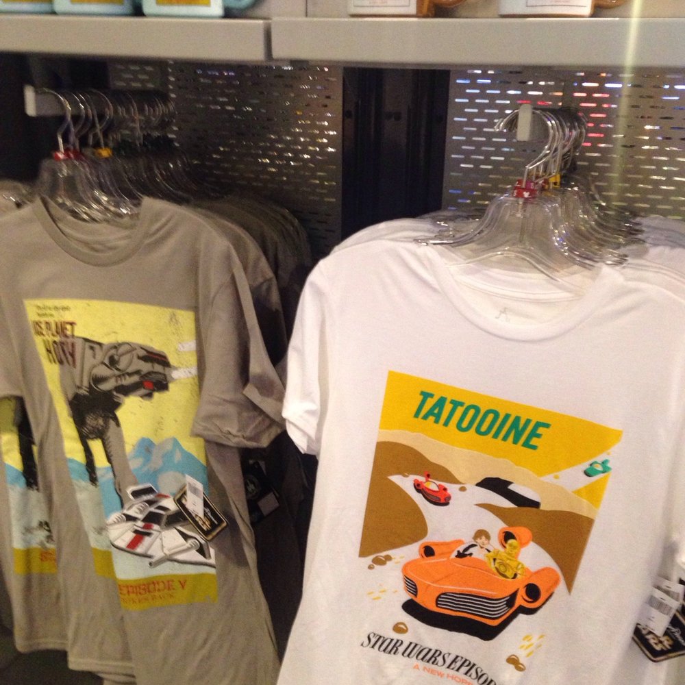 The Star Trader - Star Wars meets attraction posters...OMG, yes!  Autopia is my fave!! - Gift Shops Near Me - Anaheim, California