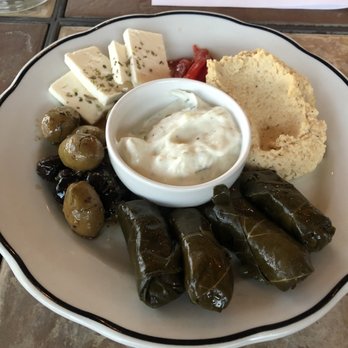 Lemon Leaf Cafe - Mediterranean sampler - Bakeries Near Me - Palmdale, California