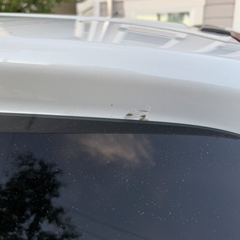 GlassTek - Paint damage from the company using compressed air - Auto Glass Services Near Me - Alameda, California