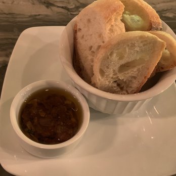 Rosewood Kitchen - lightly grilled BREAD and EVOO dip - Ramen Near Me - Oceanside, California