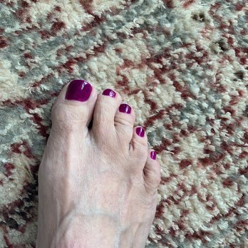 AO - The Space - Love my shiny nails!  They use the Dazzle Dry 4-step system and the nails truly dry shiny and quickly! - Eyelash Service Near Me - Greenville, South Carolina