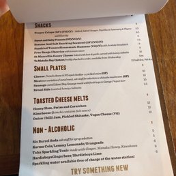 Food menu - Dec 2018 Food menu - Dec 2018