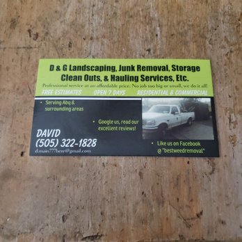 D&G Landscaping - Junk Removal & Hauling Near Me D&G Landscaping - Junk Removal & Hauling Near Me