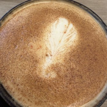 Haraz Coffee House - Hot Saffron Latte 040826 - Coffee & Tea Near Me - Wesley Chapel, Florida