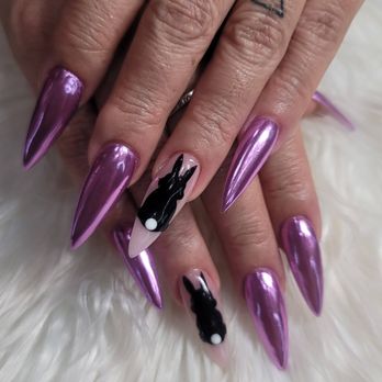 Paris Nail Lounge - Easter Rose Pink Chrome - Nail Salons Near Me - Queen Creek, Arizona Paris Nail Lounge - Easter Rose Pink Chrome - Nail Salons Near Me - Queen Creek, Arizona