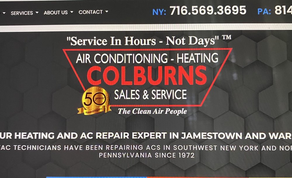 COLBURNS A/C & R 17 White Dr, Frewsburg, New York Heating & Air