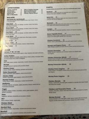 Menu photo 4 Giuseppe's Cafe Birmingham, AL