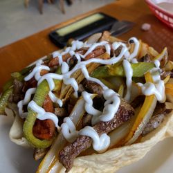 Las Palmas Mexican Restaurant - Steak taco salad