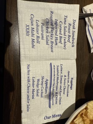 Menu photo 4 Kay's Woonsocket, RI